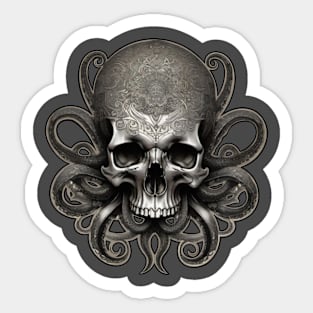 Octoskull Sticker